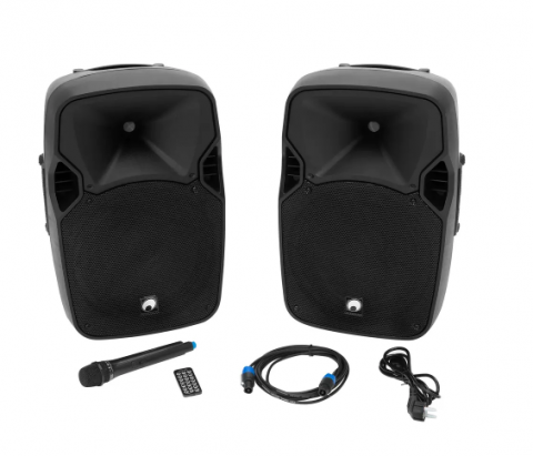 Nešiojama garso sistema 300W 65Hz - 20kHz Omnitronic XFM-212AP (dvi kolonėlės)